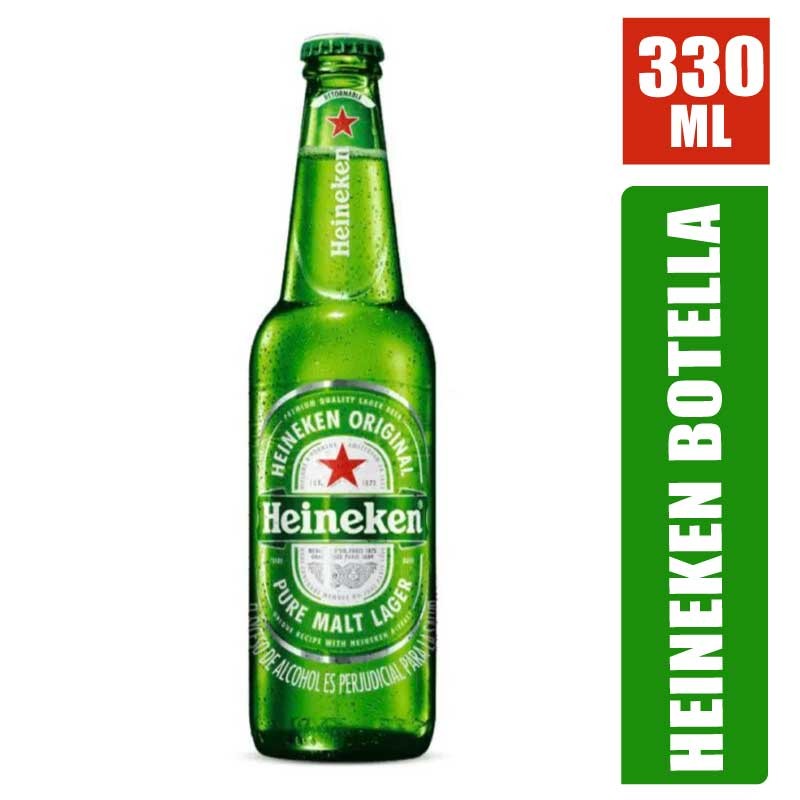 CERVEZA HEINEKEN BOTELLA X 330ML