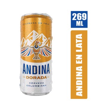 CERVEZA ANDINA EN LATA X 269ML