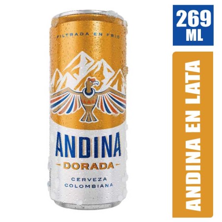 CERVEZA ANDINA EN LATA X 269ML