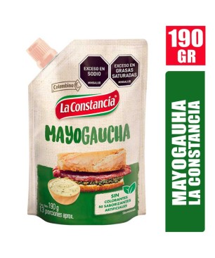 SALSA MAYOGAUCHA LA CONSTANCIA X 190GR