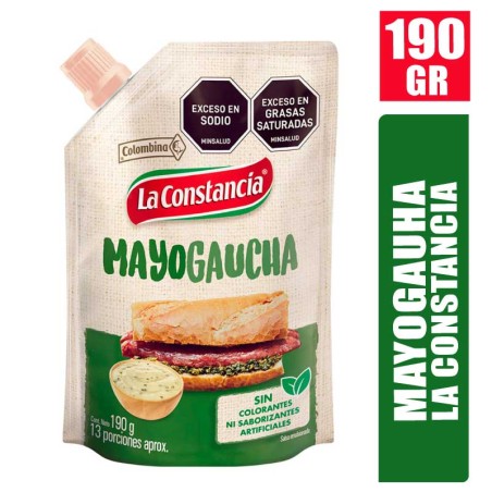 SALSA MAYOGAUCHA LA CONSTANCIA X 190GR