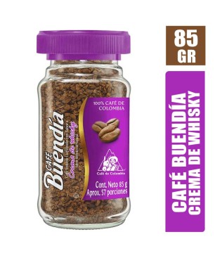 CAFÉ BUENDIA CREMA DE WHISKY X 85GR
