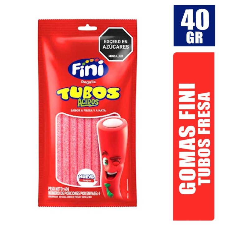 GOMAS FINI TUBO FRESA X 40GR