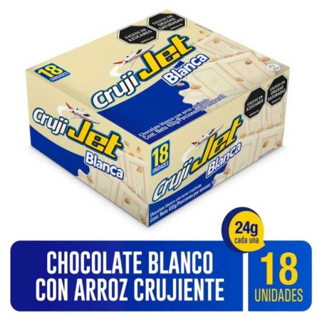 CHOCOLATINA JET BLANCA 24GR X 18UND