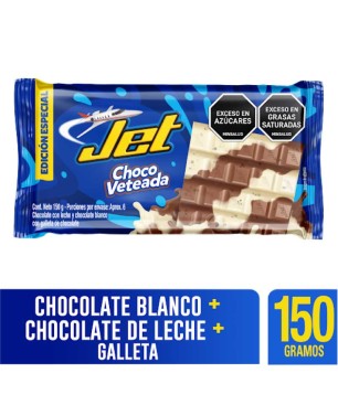 CHOCOLATINA JET CHOCOVETADA X 150GR