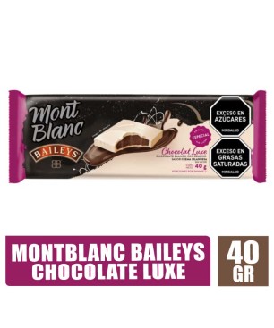 CHOCOLATE MONT BLANC BAILEYS LUXE X 40GR