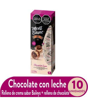 CHOCOLATE MONT BLANC BAILEYS LUXE 10UND X 135GR