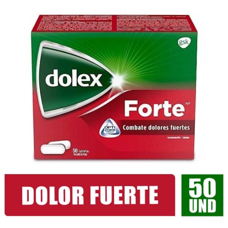 DOLEX FORTE CAJA X 50UND