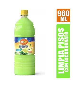 LIMPIA PISOS CON BICARBONATO MI DIA X 960ML