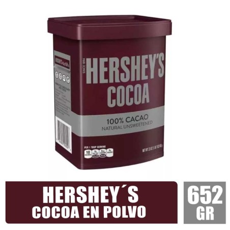 HERSHEYS COCOA EN POLVO X 652GR