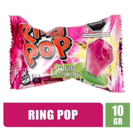 ANILLOS DE CARAMELO RING POP X 10GR