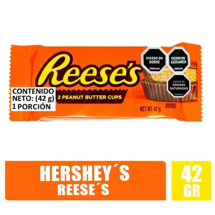 CHOCOLATINA HERSHEYS REESES X 42GR