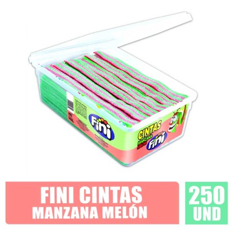 GOMAS FINI CINTAS MANZANA MELON X 250UND