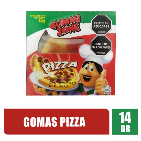 GUMMI ZONE PIZZA X 14GR