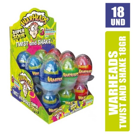 CARAMELO LIQUIDO WARHEADS TWIST 18GR X 18UND