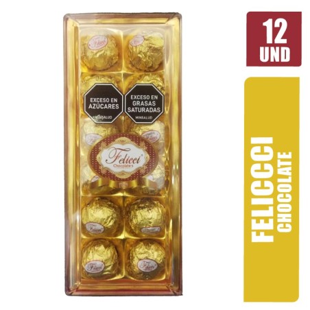 CHOCOLATE FELICCI X 12UND