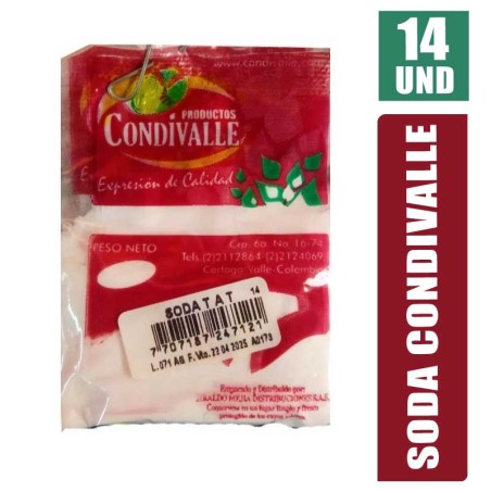 SODA CONDIVALLE X 14UND