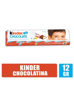 CHOCOLATINA KINDER X 12GR