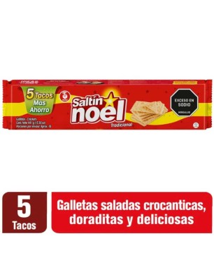 GALLETAS SALTIN NOEL X 5 TACOS