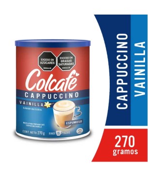 COLCAFÉ CAPUCCINO VAINILLA LATA X 270ML