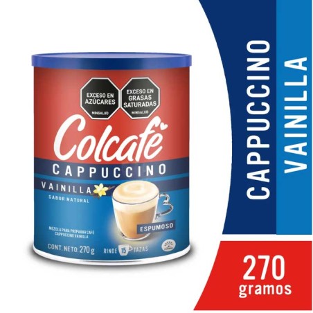 COLCAFÉ CAPUCCINO VAINILLA LATA X 270ML