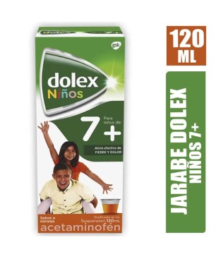 DOLEX NIÑOS JARABE 7+ X 120ML