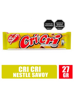 NESTLE SAVOY CRI CRI X 27GR