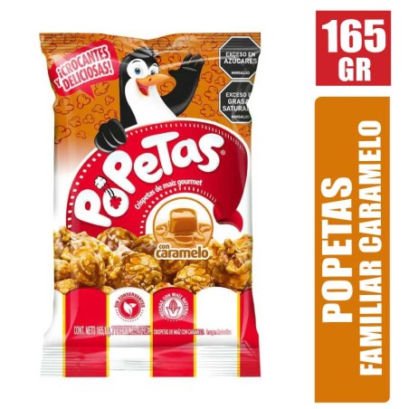 POPETAS CARAMELO FAMILIAR X 165GR