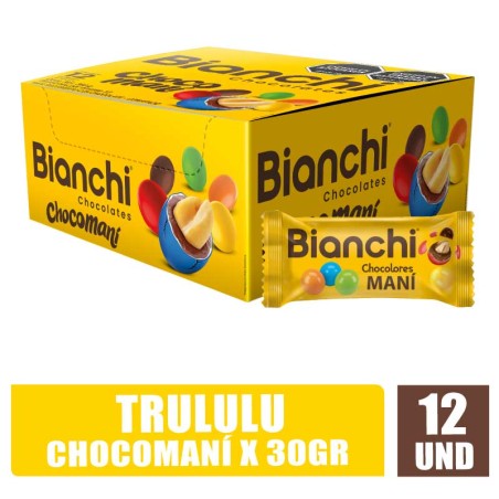 BIANCHI CHOCOLORES MANI 30GR X 12UND