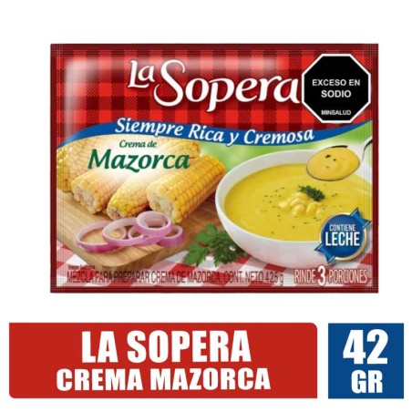 CREMA MAZORCA LA SOPERA X 42GR