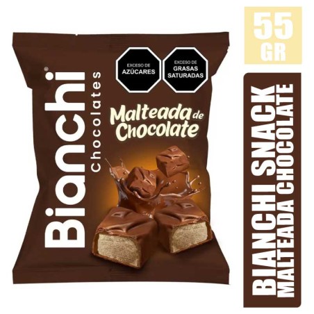 BIANCHI SNACKS MALTEADA DE CHOCOLATE X 55GR