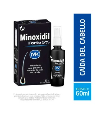 MINOXIDIL FORTE 5% FRASCO X 60ML