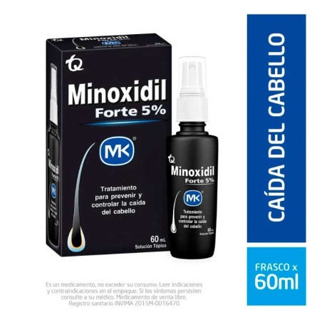 MINOXIDIL FORTE 5% FRASCO X 60ML