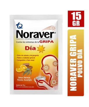NORAVER GRIPA POLVO DIA X 15GR