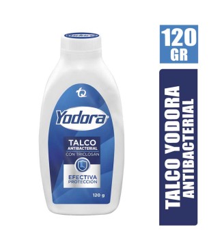 TALCO YODORA ANTIBACTERIAL X 120GR
