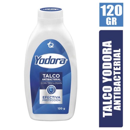 TALCO YODORA ANTIBACTERIAL X 120GR