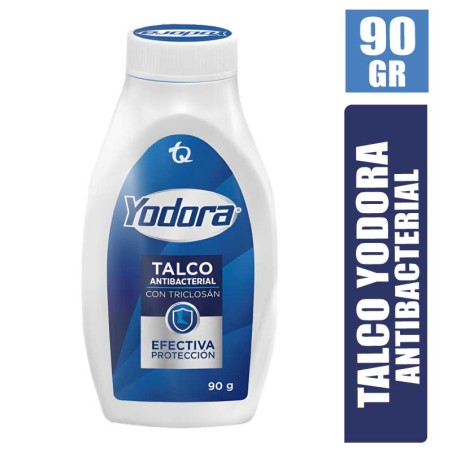 TALCO YODORA ANTIBACTERIAL X 90GR