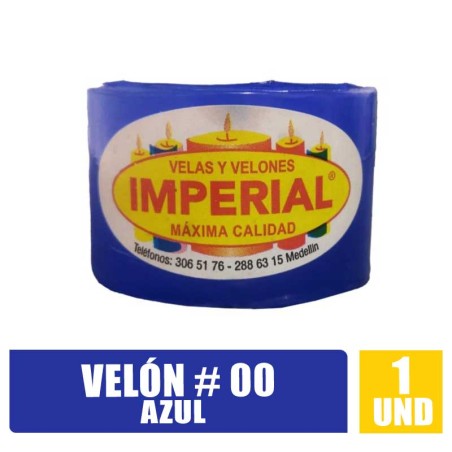 VELON N.00 AZUL LARGO 3.5CM