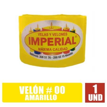 VELON N.00 AMARILLO LARGO 3.5CM