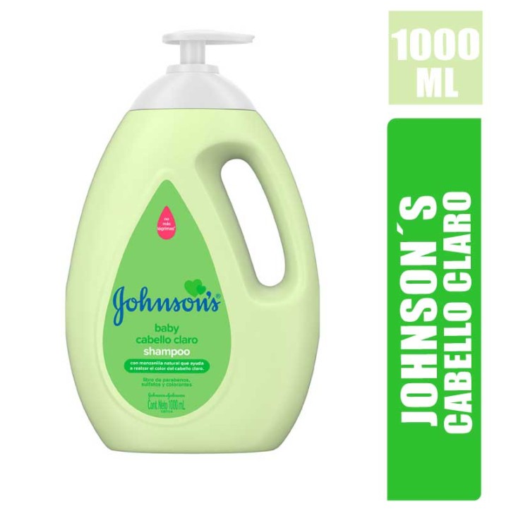 SHAMPOO JOHNSONS CABELLO CLARO X 1000ML