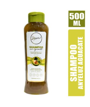 SHAMPOO ANYELUZ CON AGUACATE Y BIOTINA  X 500ML
