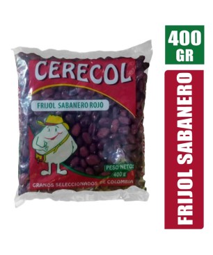 FRIJOL BOLON SABANERO ROJO X 400GR