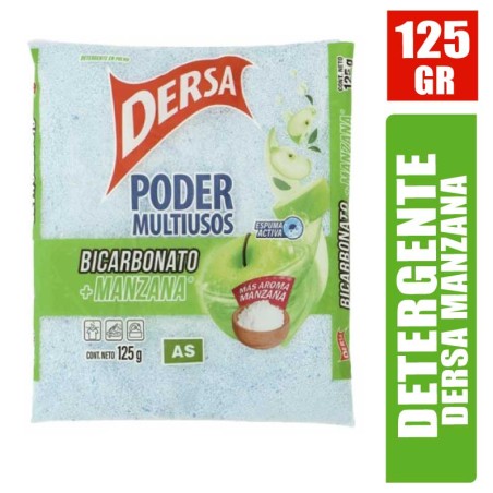 DETERGENTE DERSA MANZANA X 125GR