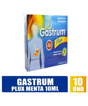 GASTRUM MENTA 10ML X 10UND