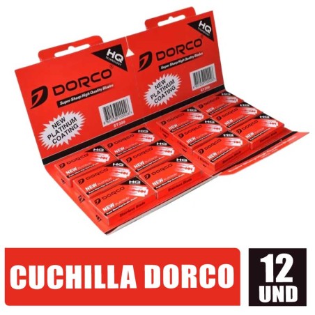 CUCHILLA DORCO HOJA X 12UND