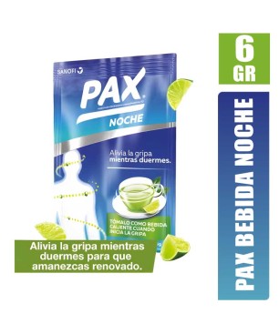 PAX NOCHE BEBIDA CALIENTE X 6GR