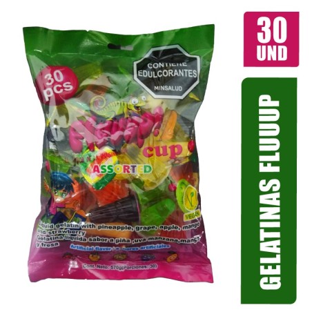 GELATINA FLUUUP X 30UND