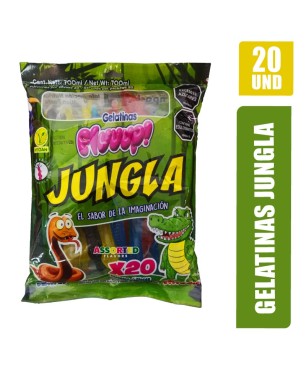 GELATINA FLUUUP JUNGLA X 20UND