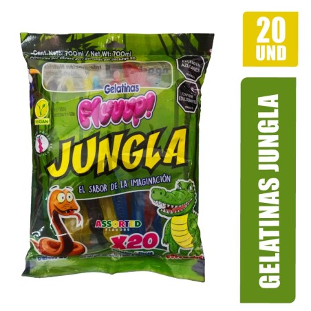 GELATINA FLUUUP JUNGLA X 20UND