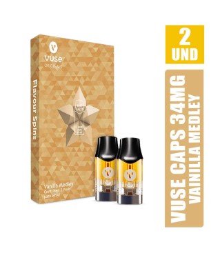VUSE CAPS VAINILLA MEDLEY 34MG X 2UND